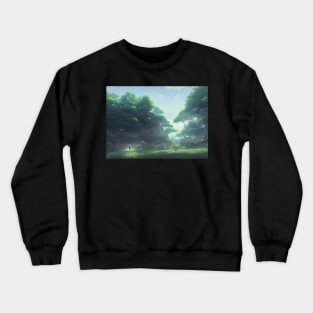 landscape pictures for wall warm Crewneck Sweatshirt